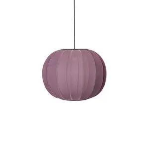 Made By Hand  - Knit-Wit 45 Round Pendant - Burgundy